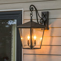 Retro Square Waterproof Outdoor Wall Lamp