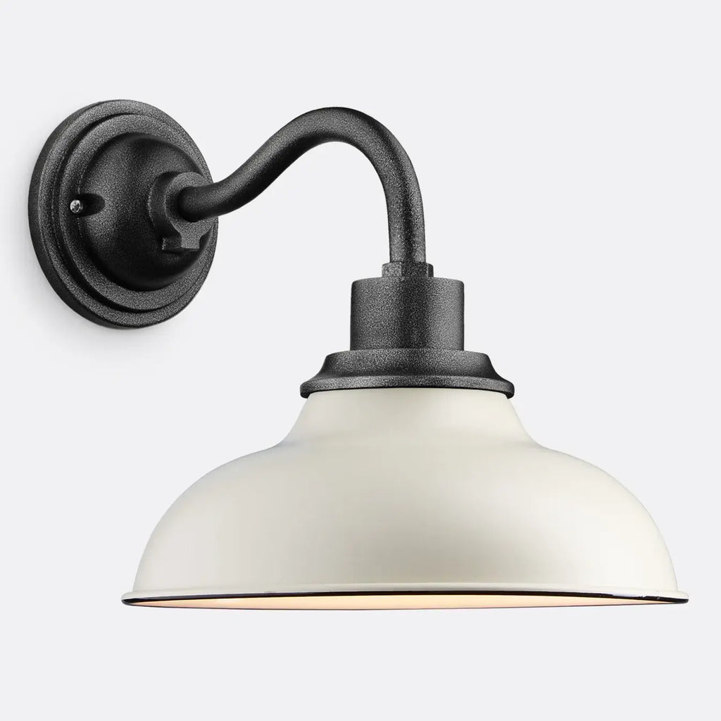 Industrial Outdoor Dome Metal Wall Light