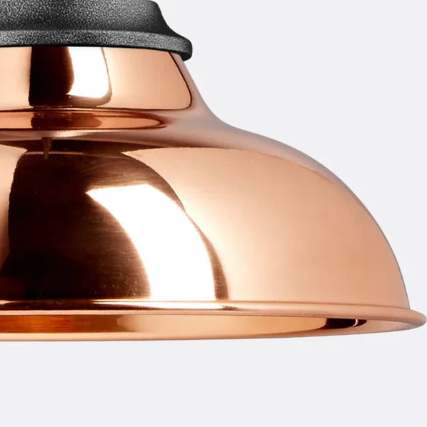 Industrial Outdoor Dome Metal Wall Light