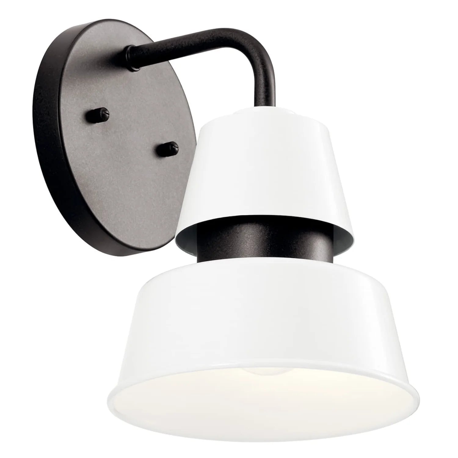 Modern Metal Cone Outdoor Wall Light